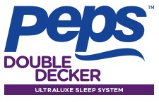 peps double decker mattress